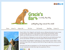 Tablet Screenshot of graciesbark.org